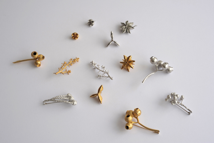 「ta•ne」（brooch）